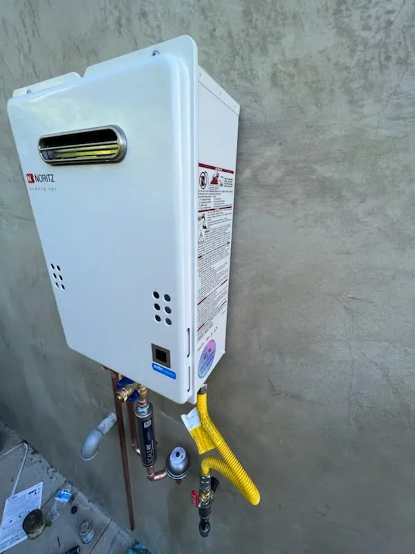 Tankless water heater installation for Eastport homes